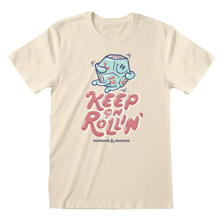 Dungeons & Dragons T-Shirt Keep On Rolling Size S