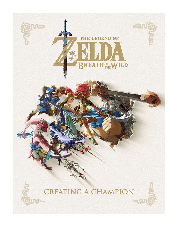 PRE ORDINE - Legend of Zelda Breath of the Wild Art Book Creating A Champion