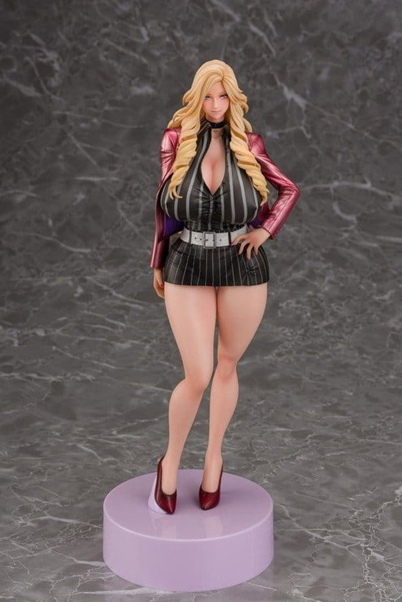 PRE ORDINE - Gal Ane Shachou to Harem Office PVC Figure 1/7 Nishigori Ai (Red Suit Ver.) Wholesome Ver. 26 cm