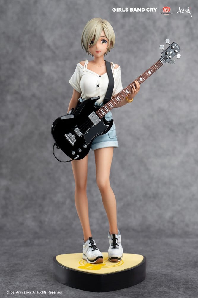 PRE ORDINE - Girls Band Cry Natsu wo Mankitsu shite Sakebe Series No. 3 PVC Statue 1/7 Rupa 26 cm