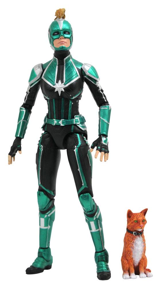 PRE ORDINE - Captain Marvel Marvel Select Action Figure Captain Marvel Starforce Uniform 18 cm