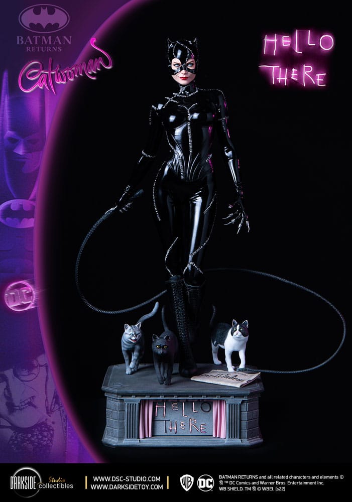 PRE ORDINE - Batman Returns MS Series Statue 1/3 Catwoman 30th Anniversary Edition 72 cm