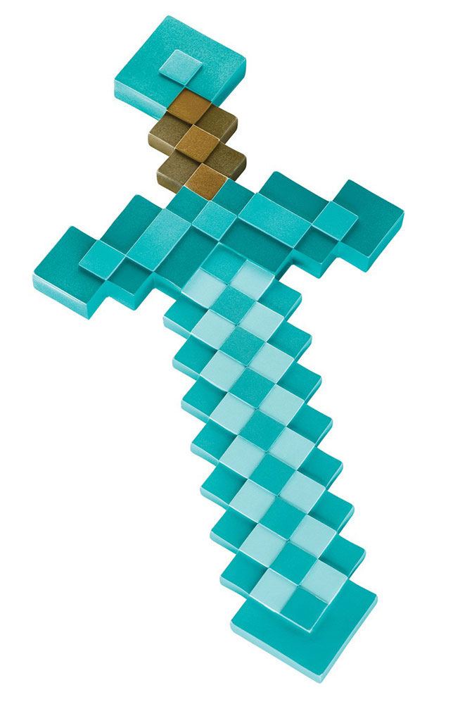 PRE ORDINE - Minecraft Plastic Replica Diamond Sword 51 cm