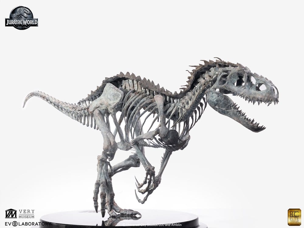 PRE ORDINE - Jurassic World Statue 1/24 Indominus Rex Skeleton Bronze 24 cm