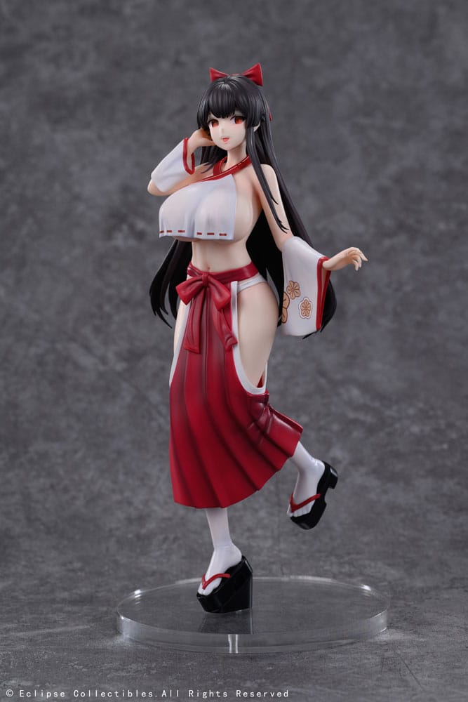 PRE ORDINE - Original Character PVC Statue 1/7 Kasuga Miko Misaki 28 cm