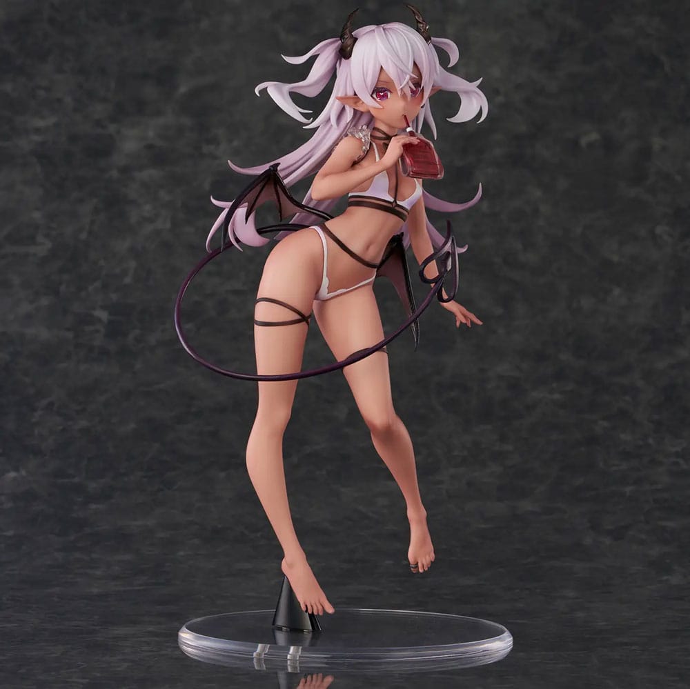 PRE ORDINE - Original Character PVC Statue Dusky-Skinned Vampire Yoru-chan Illustration by Yukimiya Yuge 28 cm