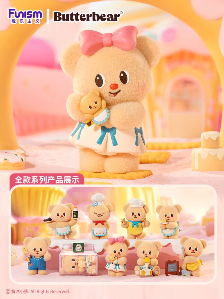 PRE ORDINE - Butterbear My Buttery Bakery Series Mini Figures 9 cm Display (8)