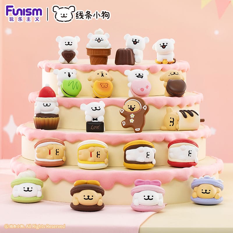 PRE ORDINE - Maltese Sweet Box Series Mini Figures 3-Pack Puppy Face 9 cm Display (6)