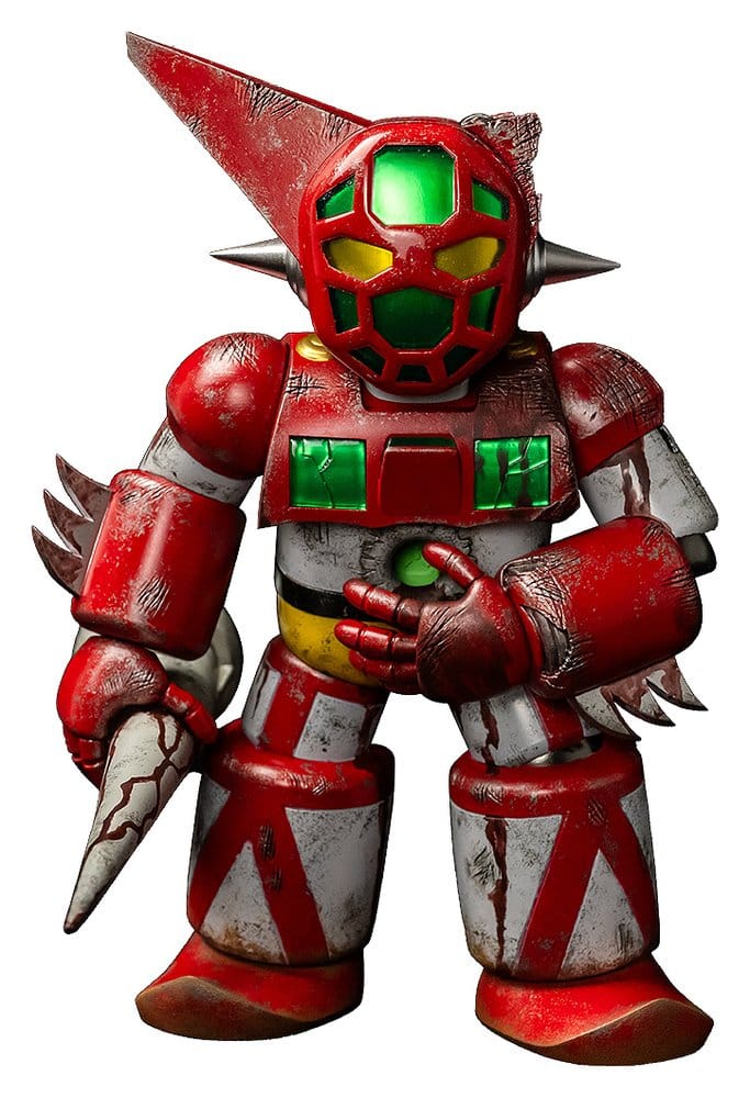 PRE ORDINE - Shin Getter Robo vs Neo Getter Robo Chibi Creature Vinyl Figure First Getter Robo-1 (The Final Battle in New York) 17 cm