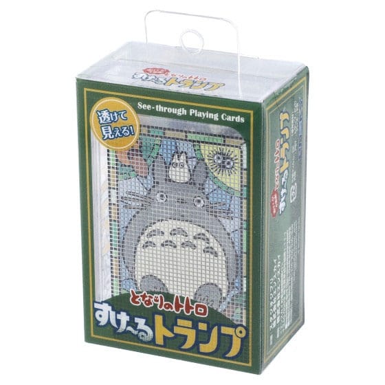 PRE ORDINE - My Neighbor Totoro Transparent Playing Cards Totoro