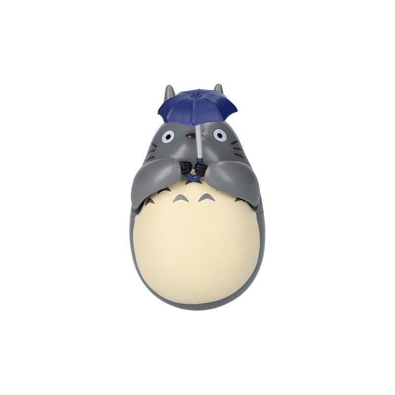 PRE ORDINE - My Neighbor Totoro Round Bottomed Figurine Big Totoro with leaf 7 cm