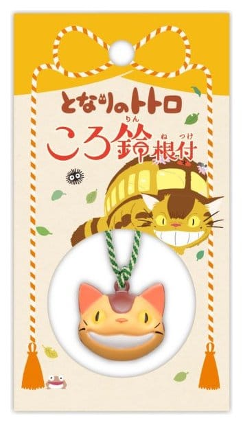 PRE ORDINE - My Neighbor Totoro Netsuke Strap Catbus Ring Bell