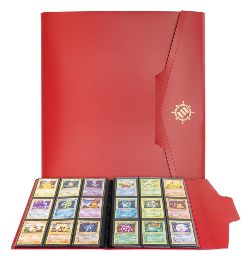 PRE ORDINE - Enhance Binder 9 Pocket Card Binder Red 30 x 25 x 3 cm