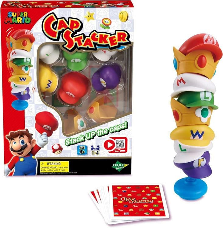 PRE ORDINE - Super Mario game Cap Stacker