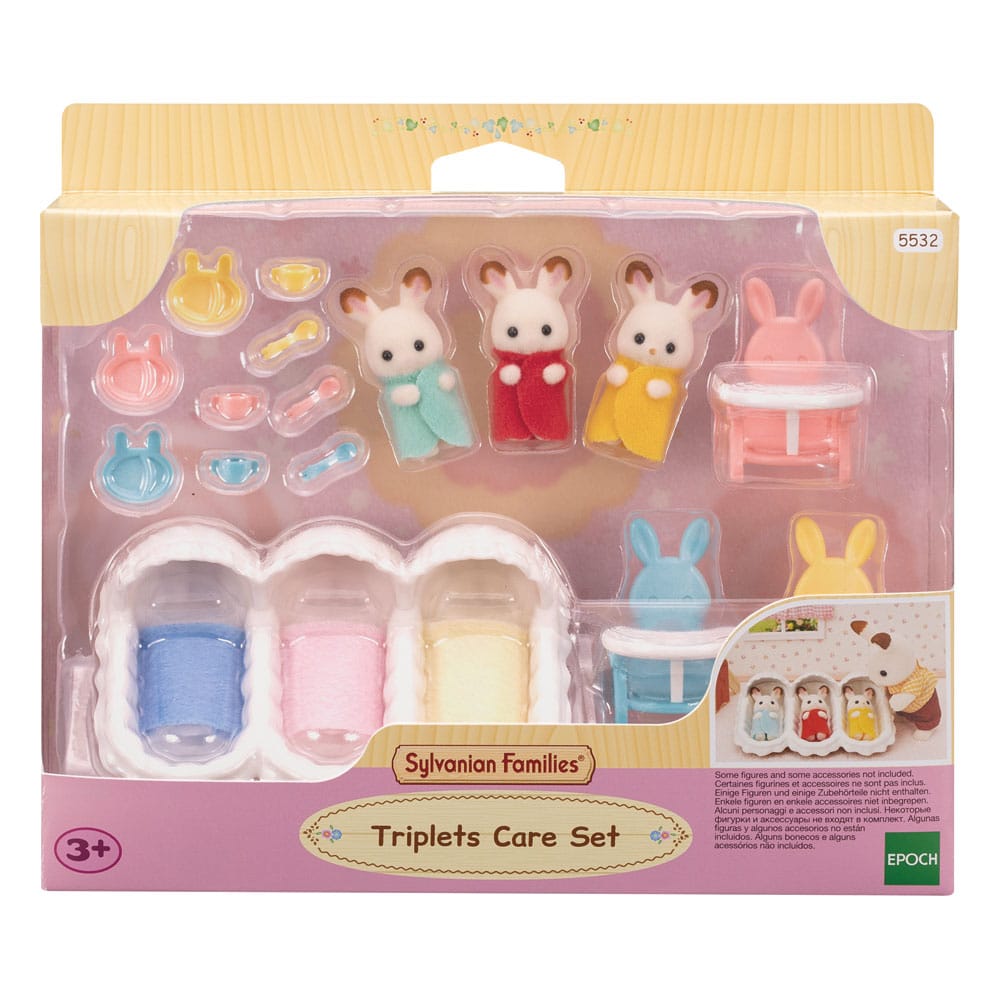 PRE ORDINE - Sylvanian Families: Triplets care set