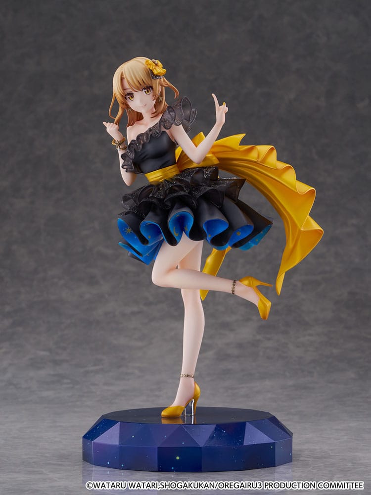 PRE ORDINE - My Youth Romantic Comedy Is Wrong As I Expected. Final SHIBUYA SCRAMBLE FIGURE PVC Statue 1/7 Iroha Isshiki Starry Dress Ver. 24 cm