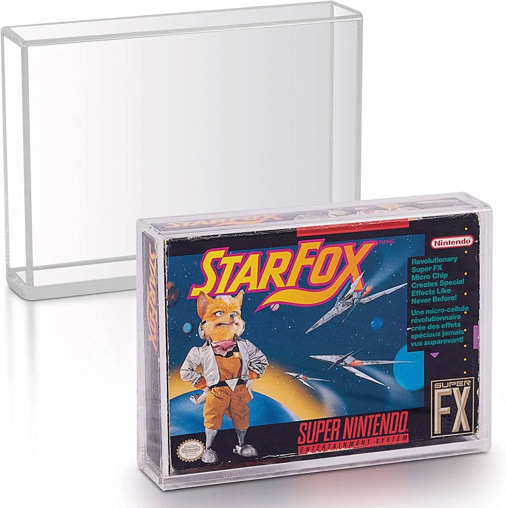 PRE ORDINE - Acrylic Case 2-Pack for SNES/N64