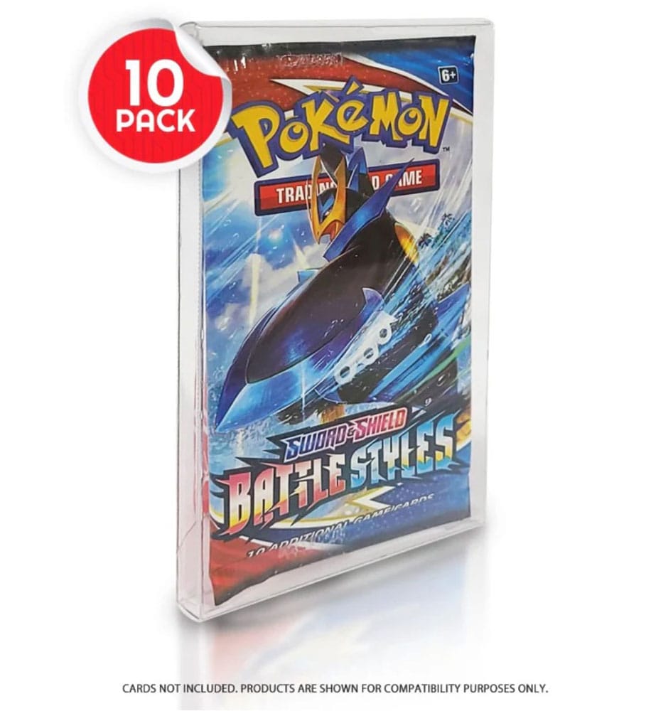 PRE ORDINE - PET Protectors 10-Pack for Booster, Magic, Yu-Gi-Oh Cards
