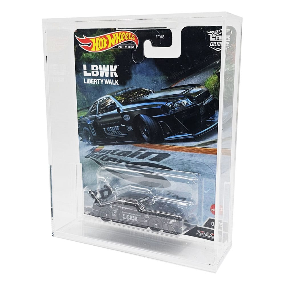 PRE ORDINE - Hot Wheels Premium Acrylic Case 2-Pack