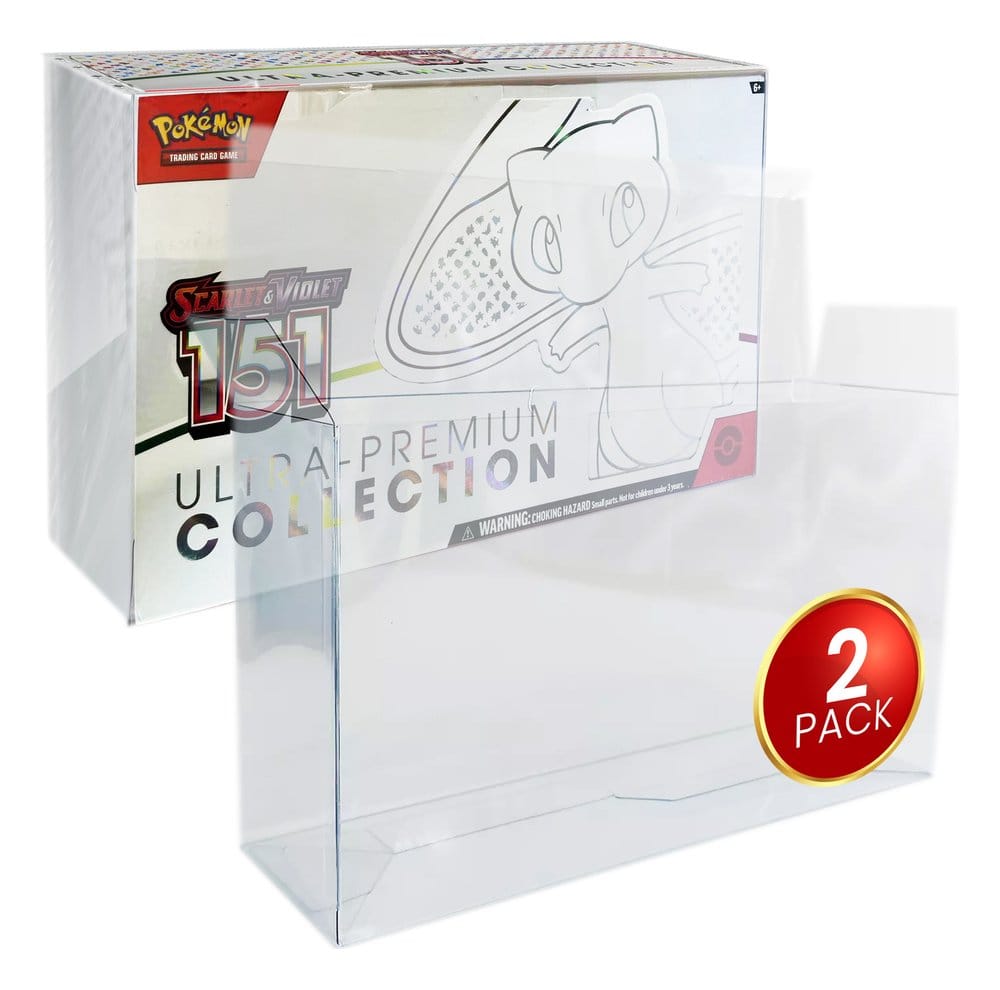 PRE ORDINE - Evoretro PET Protectors 2-Pack for Pokémon 151 Scarlet & Violet Ultra Collection Box