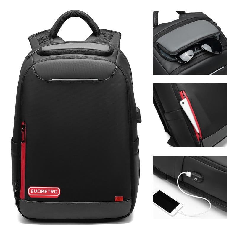 PRE ORDINE - Evoretro Travel Backpack and Mini-Carrying Case Bundle Kit Black