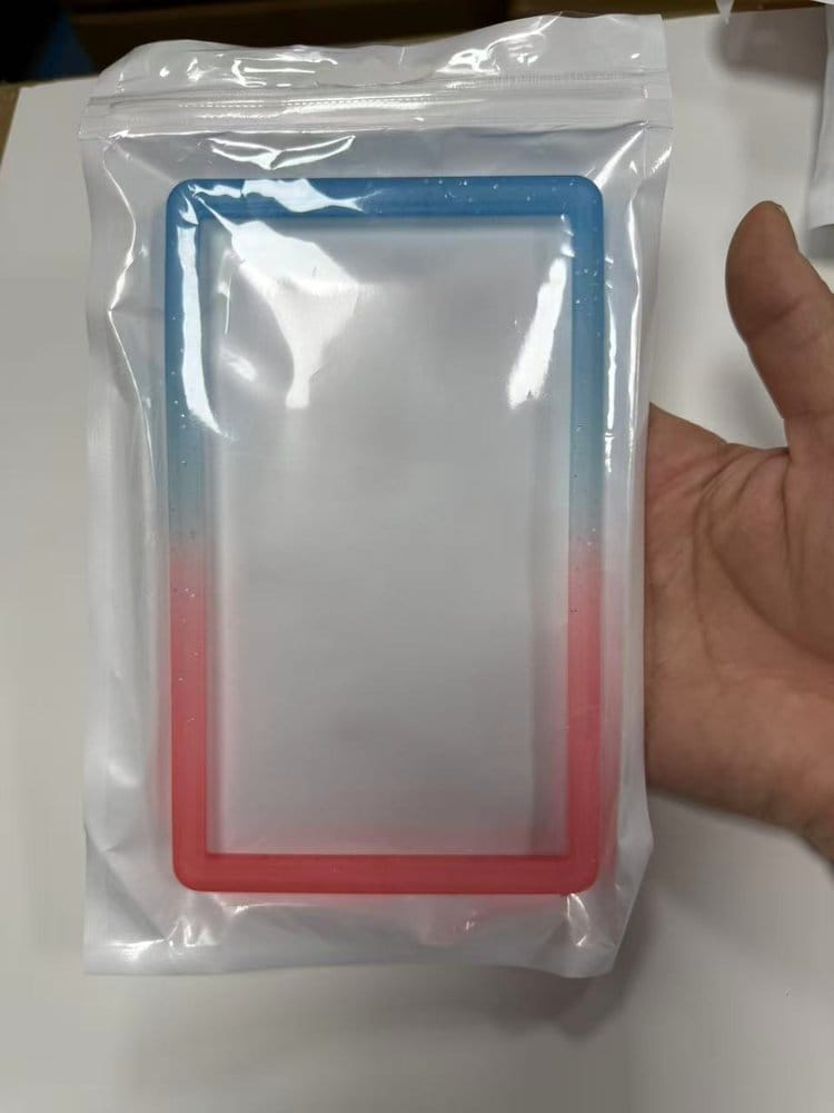 PRE ORDINE - Evoretro Bumper for PSA Graded Card Slab Gradient Blue-Pink Glitter