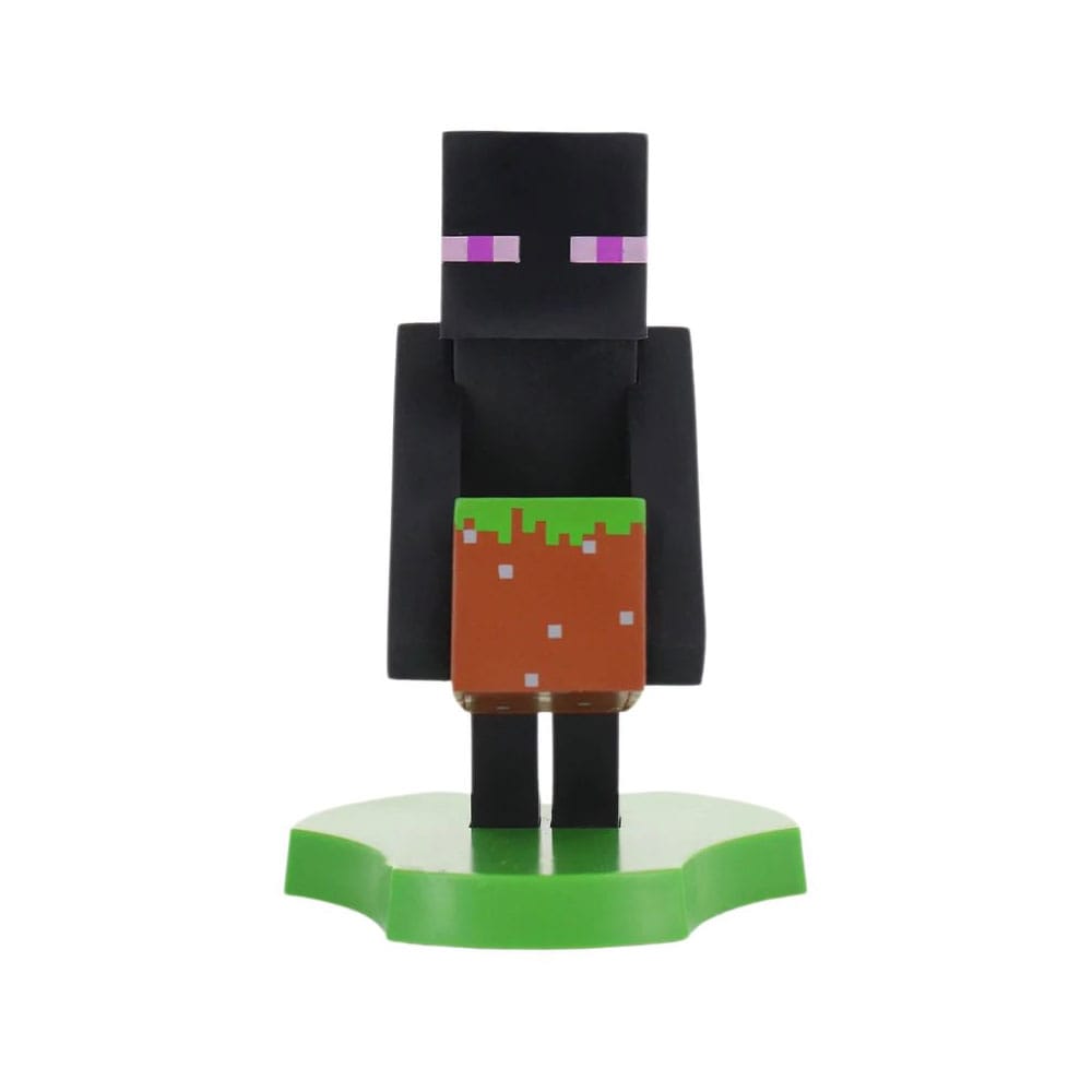PRE ORDINE - Minecraft Enderman Holdems Cable Guys Mini Device Holder and Phone Stand 12cm