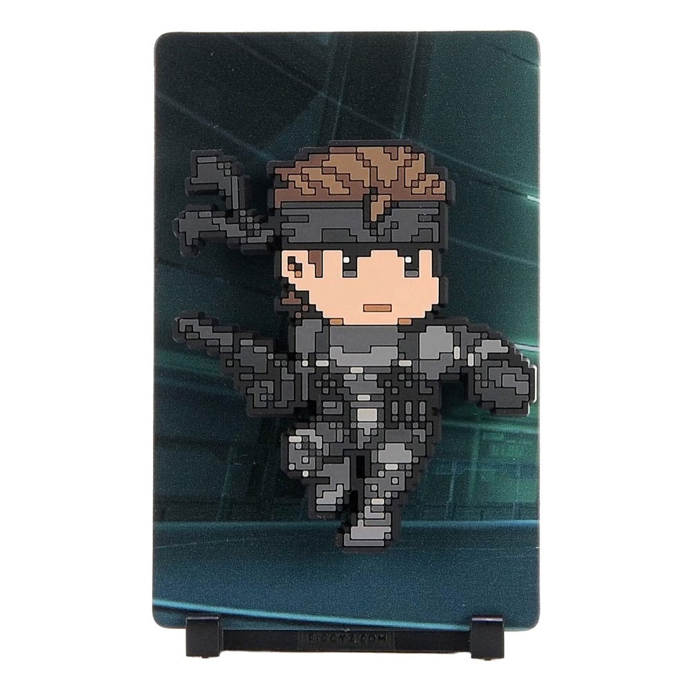 PRE ORDINE - Metal Gear Solid 2 FiGGYZ Magnet Collectible Solid Snake (Hero Pose) 11 cm