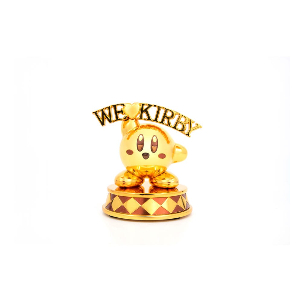 PRE ORDINE - Kirby DieCast Statue We Love Kirby Gold Edition 10 cm
