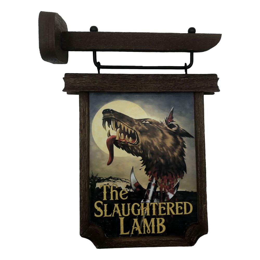PRE ORDINE - An American Werewolf in London Scaled Prop Replica Pub Sign 6 cm
