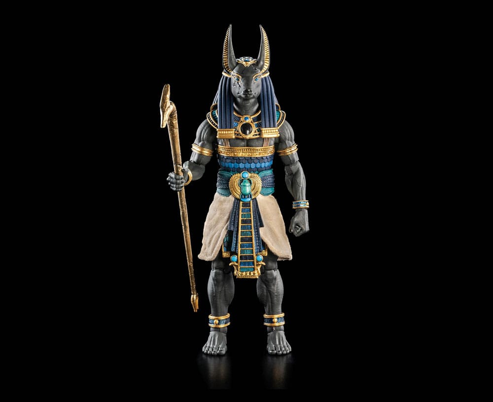 PRE ORDINE - Figura Obscura Actionfigur Anubis Black & Blue