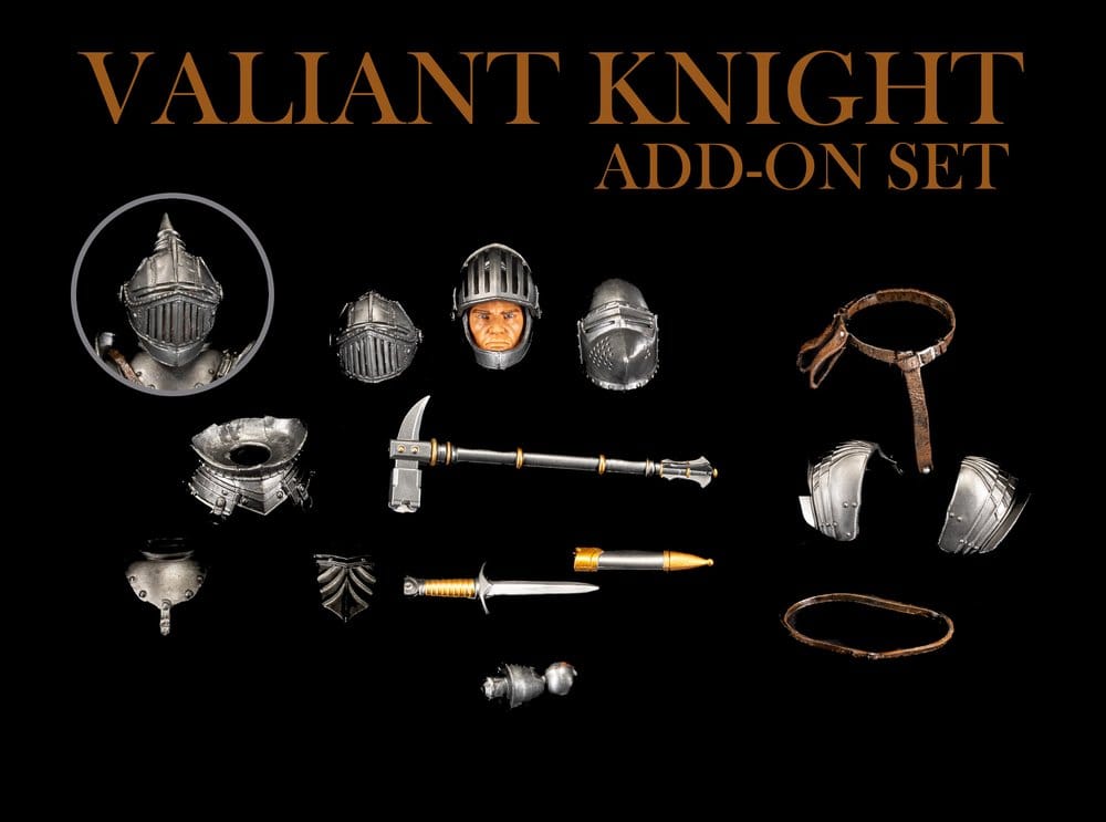 PRE ORDINE - Mythic Legions: Reinforcement 3 Action Figure Accessory Valiant Knight Add-On Set