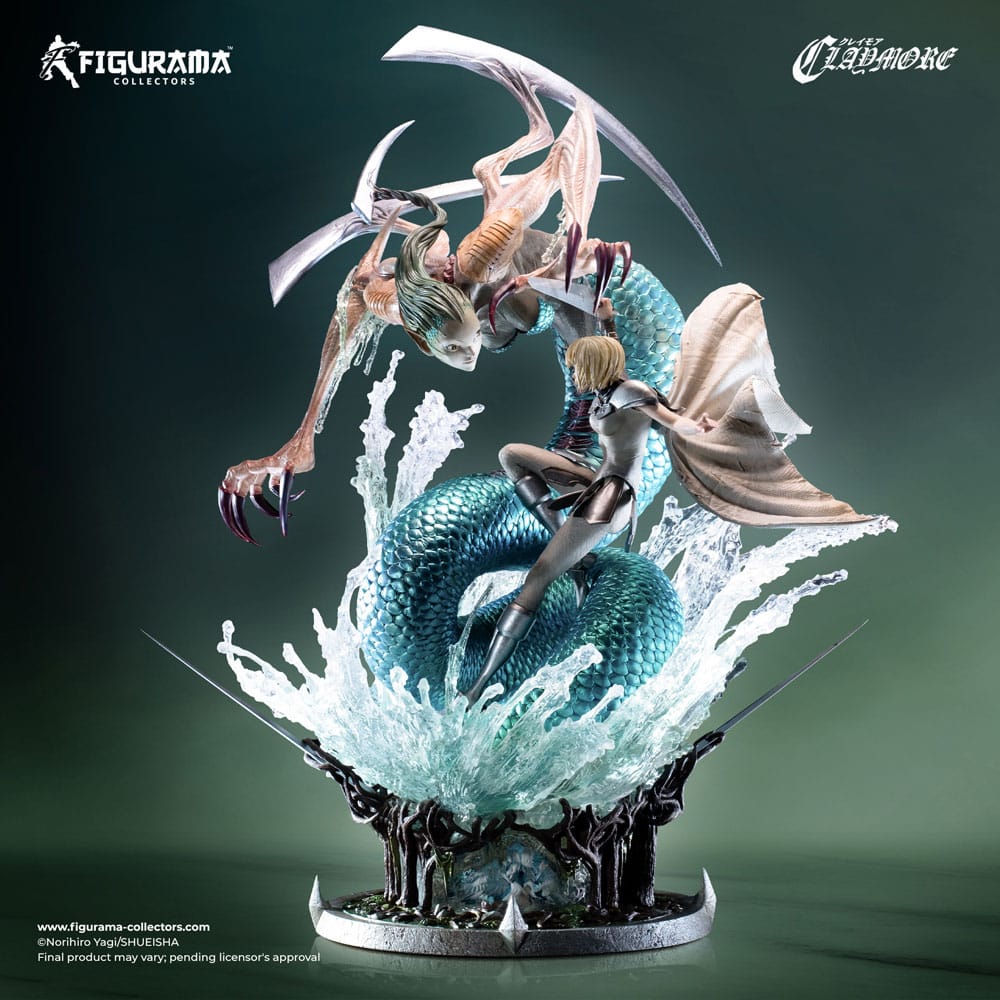 PRE ORDINE - Claymore Elite Exclusive Statue 1/6 Clare vs. Ophelia 69 cm