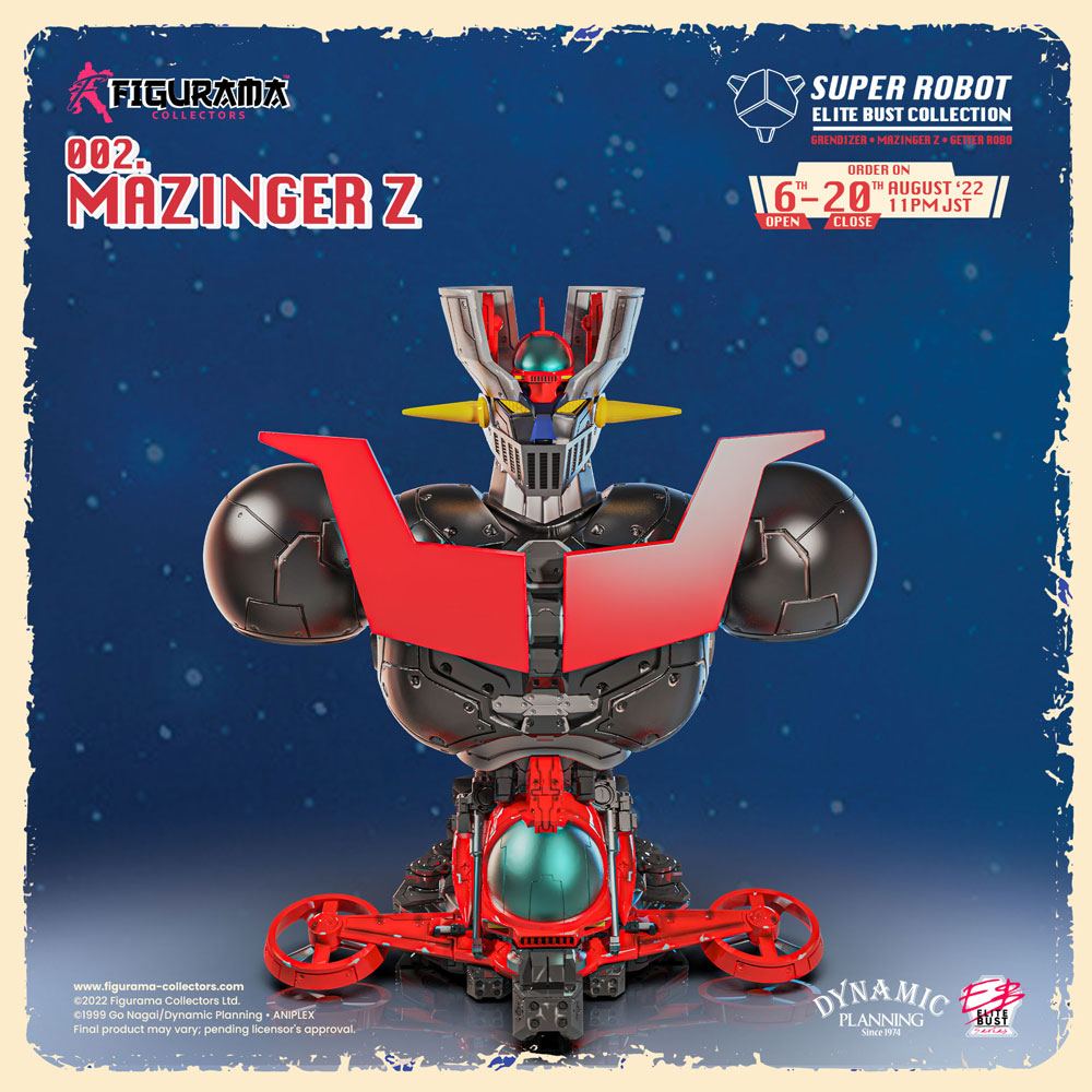PRE ORDINE - Mazinger Z Super Robot Elite Bust 1/3 Mazinger Z 26 cm