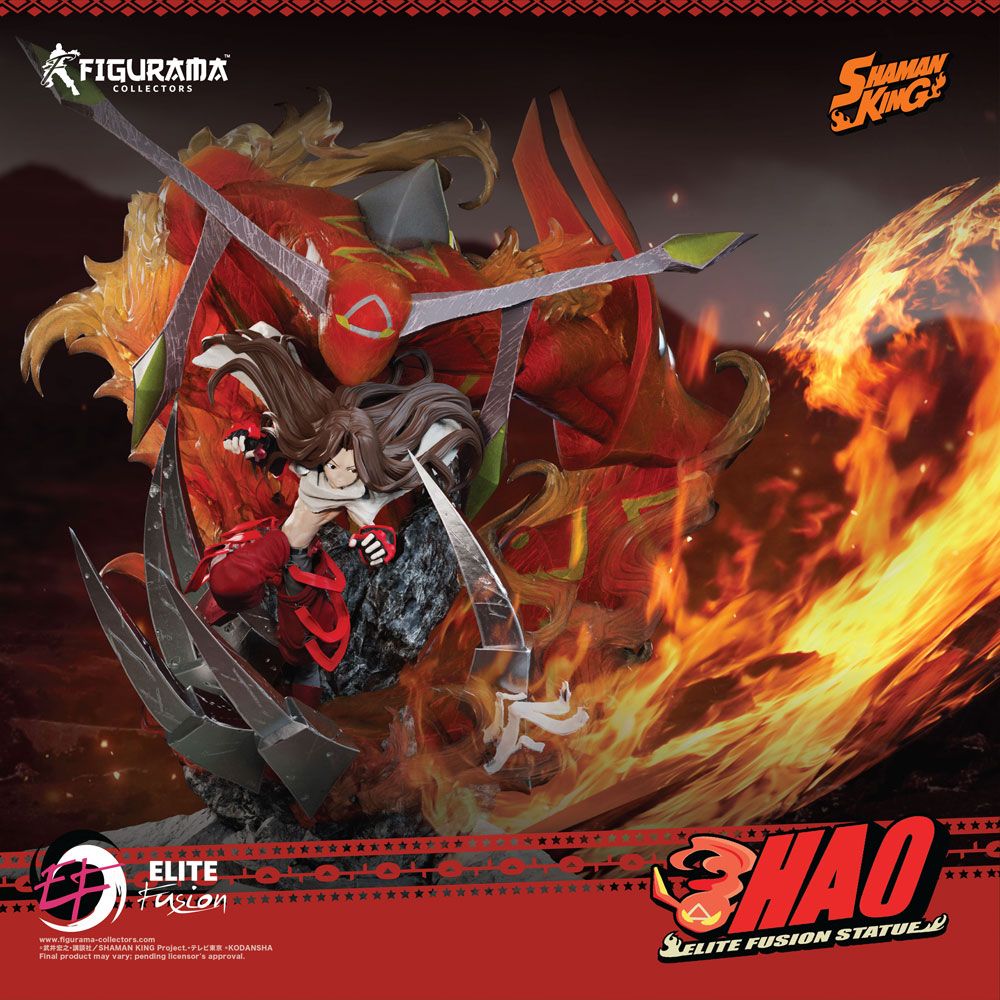 PRE ORDINE - Shaman King Elite Fusion Diorama 1/6 Hao 65 cm