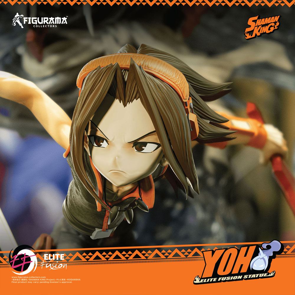 PRE ORDINE - Shaman King Elite Fusion Diorama 1/6 Yoh 62 cm