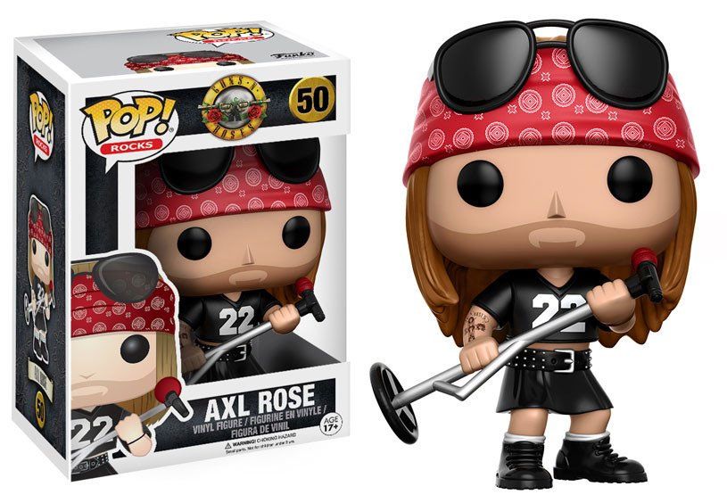 PRE ORDINE - Guns N´ Roses POP! Rocks Vinyl Figure Axl Rose 9 cm