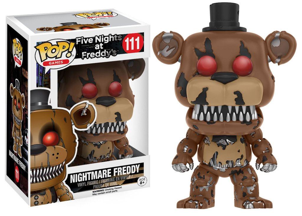 PRE ORDINE - Five Nights at Freddy's POP! Games Vinyl Figure Nightmare Freddy 9 cm