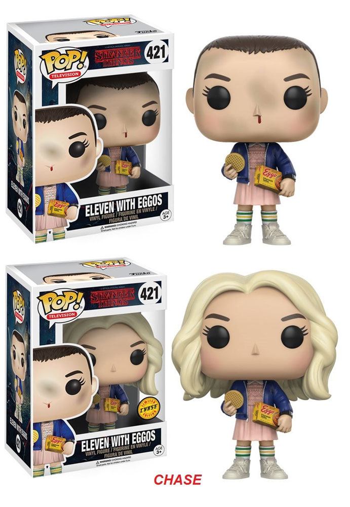 PRE ORDINE - Stranger Things POP! TV Vinyl Figures Eleven With Eggos 9 cm Assortment (6)