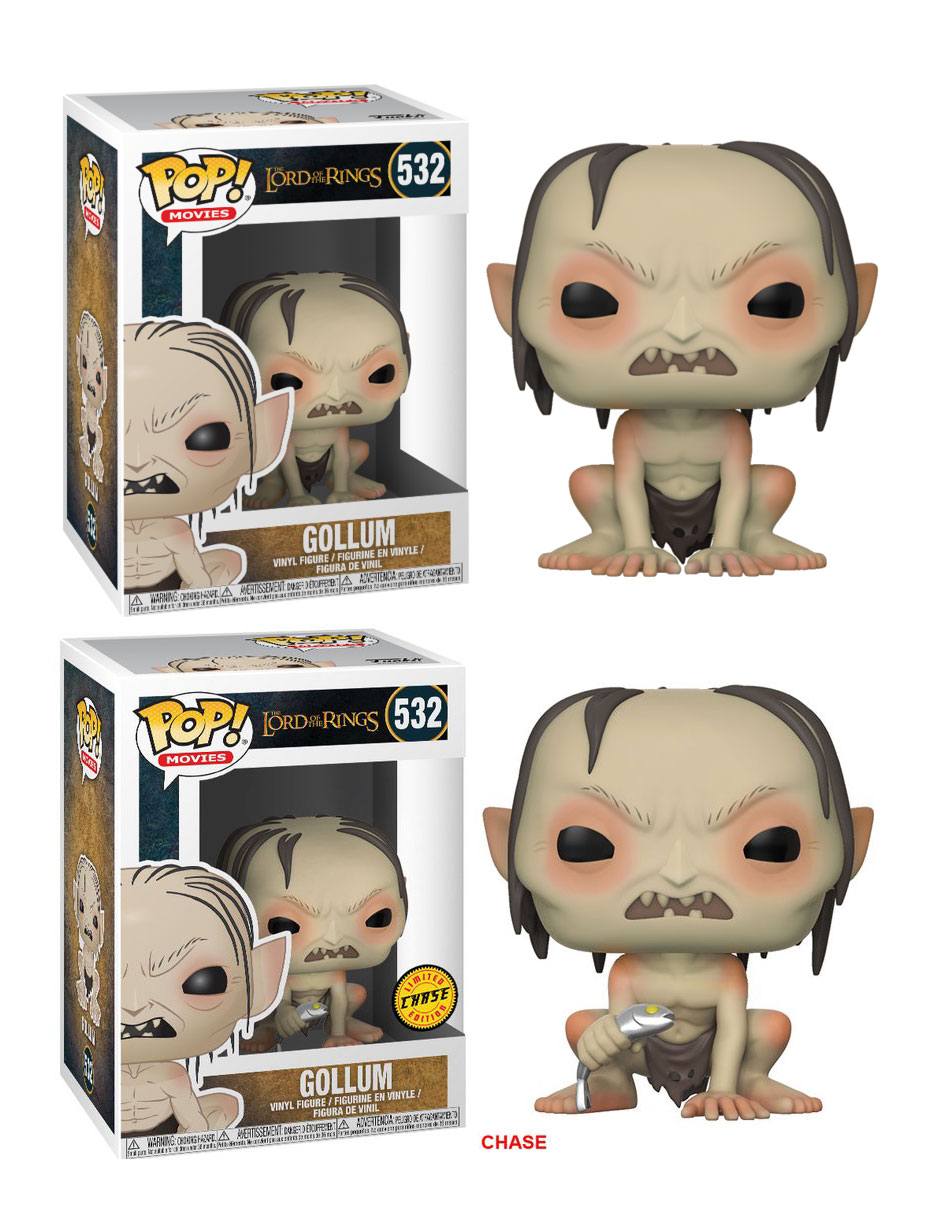 PRE ORDINE - Lord of the Rings POP! Movies Vinyl Figures Gollum 9 cm Assortment (6)