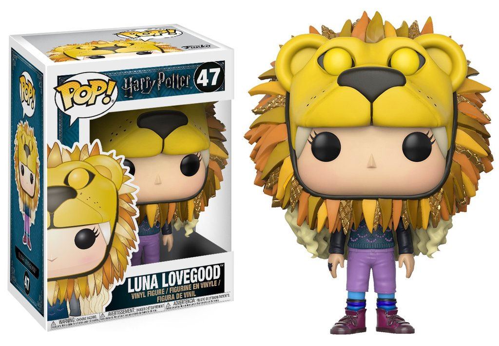 PRE ORDINE - Harry Potter POP! Movies Vinyl Figure Luna Lovegood with Lion Head 9 cm