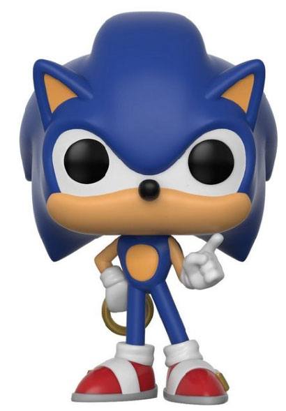 PRE ORDINE - Sonic The Hedgehog POP! Games Vinyl Figure Sonic (Ring) 9 cm