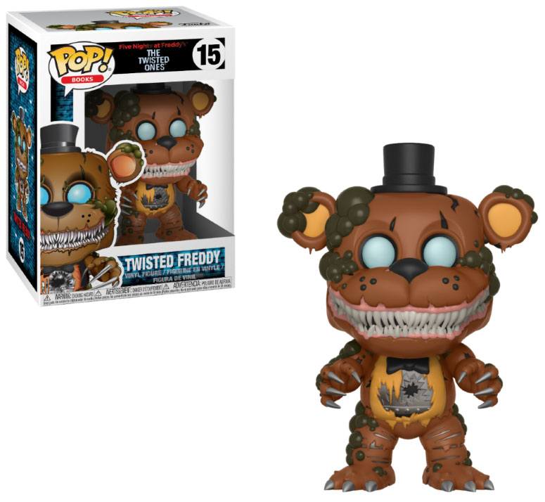 PRE ORDINE - Five Nights at Freddy's The Twisted Ones POP! Books Vinyl Figure Twisted Freddy 9 cm