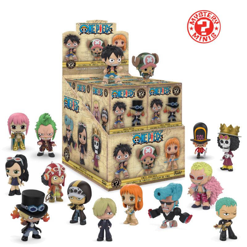 PRE ORDINE - One Piece Mystery Mini Figures 5 cm Display (12)
