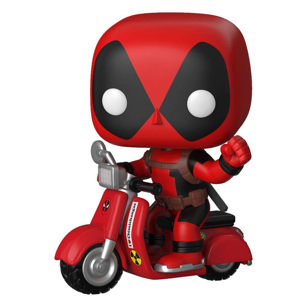 PRE ORDINE - Deadpool POP! Rides Vinyl Figure Deadpool & Scooter 9 cm