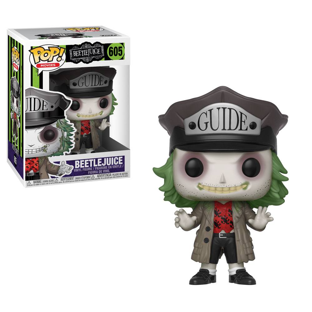 PRE ORDINE - Beetlejuice POP! Horror Vinyl Figure Beetlejuice Guide Hat 9 cm