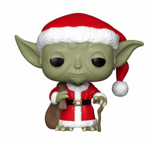 PRE ORDINE - Star Wars POP! Vinyl Bobble-Head Holiday Santa Yoda 9 cm