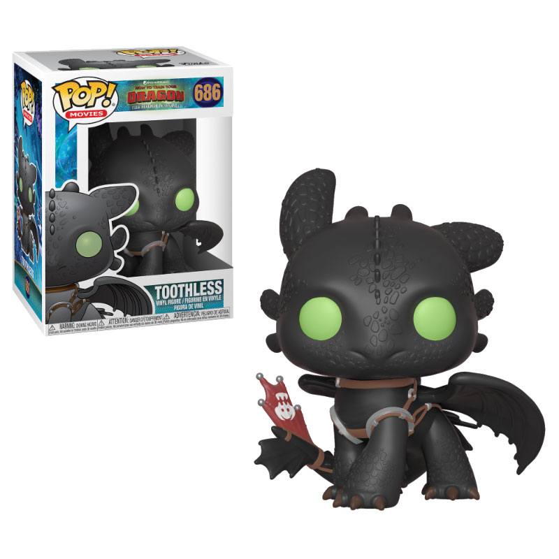 PRE ORDINE - How to Train Your Dragon 3 POP! Vinyl Figure Toothless 9 cm
