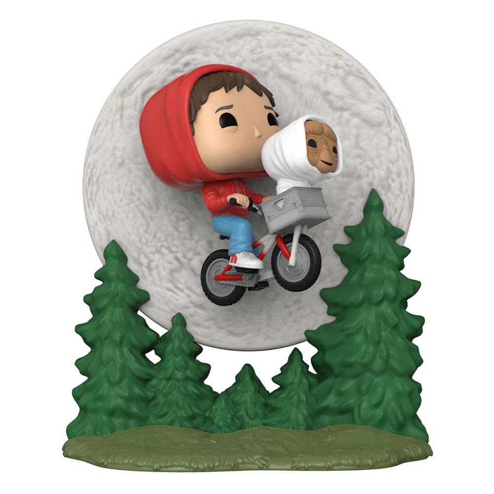 PRE ORDINE - E.T. the Extra-Terrestrial POP! Moment Vinyl Figure Elliot and ET Flying (GITD) 9 cm