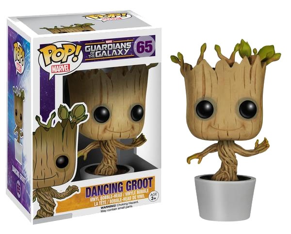 PRE ORDINE - Guardians of the Galaxy POP! Vinyl Bobble-Head Dancing Groot 10 cm
